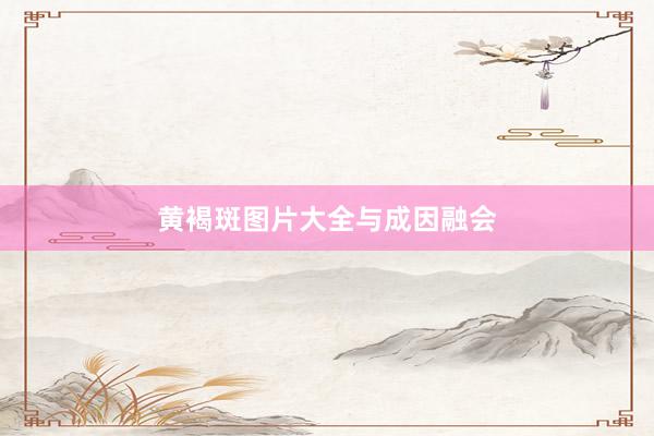 黄褐斑图片大全与成因融会